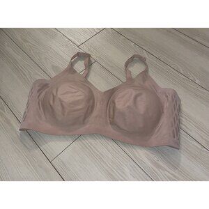 Honeylove Womens Plus Silhouette Wireless Bra Lined 2X Beige